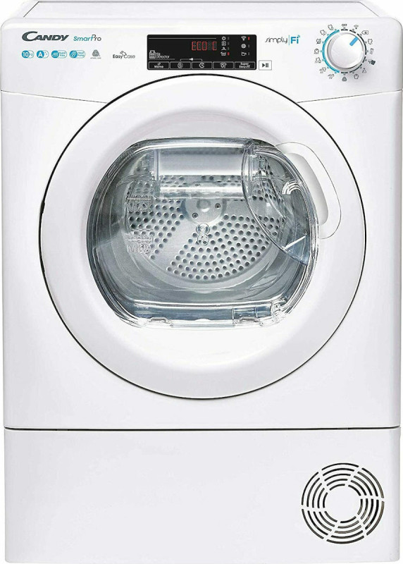 Candy CSO H10A2TE-S Στεγνωτήριο 10kg A++ με Αντλία Θερμότητας