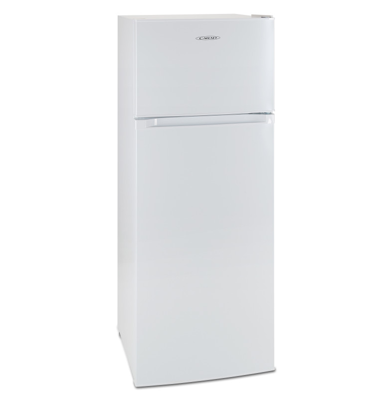 Carad DFD246 Δίπορτο Ψυγείο 210lt Υ144xΠ54.5xΒ57cm Λευκό
