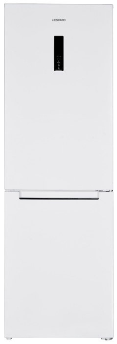 Ψυγειοκαταψύκτης Eskimo ES RBF320E185W E Εγγύηση 4 Έτη