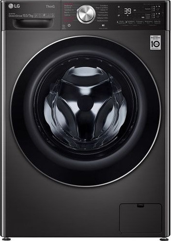 Πλυντήριο-Στεγνωτήριο Ρούχων 10.5kg/7kg Ατμού 1400 Στροφές με Wi-Fi LG F4DV910H2SA 
