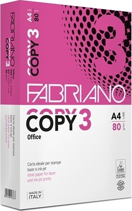 Fabriano Copy 3 Χαρτί Εκτύπωσης A4 80gr/m² 500 φύλλα