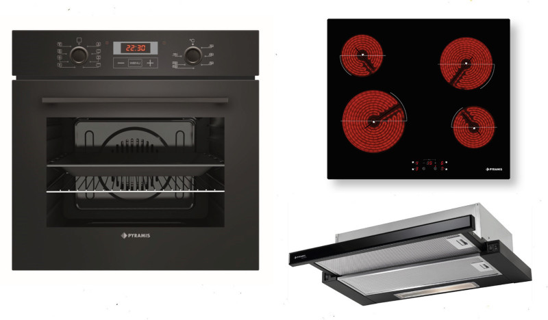 Σετ Οικιακών Συσκευών Pyramis 60ΑΠ 3022 + PHC61410FMB + 065032801