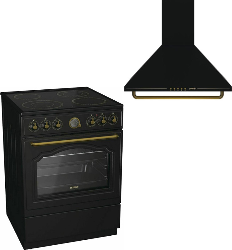 Gorenje Σετ Οικιακών Συσκευών ECS6250CLB + WHC63CLB Εγγύηση 4 Έτη
