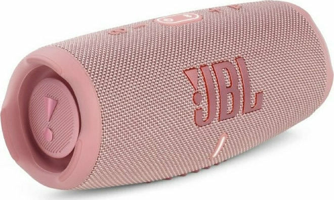 JBL Charge 5 Αδιάβροχο Ηχείο Bluetooth 30W με διάρκεια μπαταρίας έως 20 ώρες Ροζ