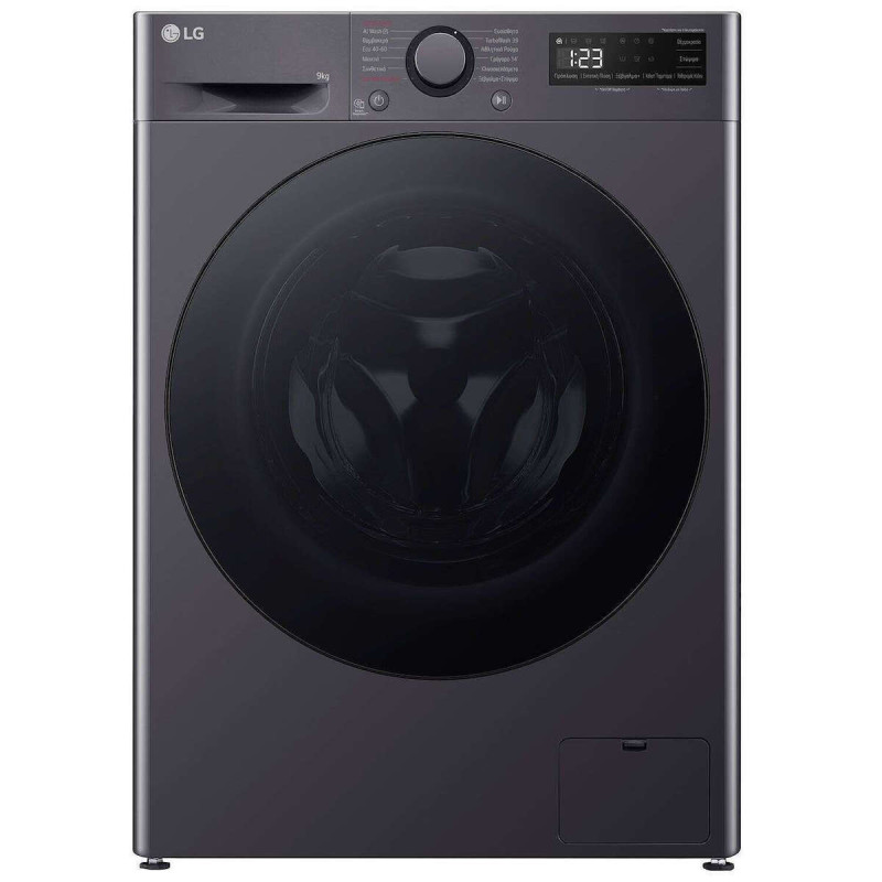 LG F2R5009TSMB (Πλυντήριο Ρούχων 9kg 1200 Στροφών με Ατμό & Βάθος 47.5cm)
