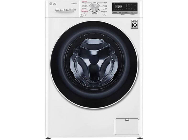 LG F4WV510SAA Πλυντήριο Ρούχων Inverter Direct Drive 10.5kg με Ατμό 1400 Στροφών Εγγύηση 5 Έτη