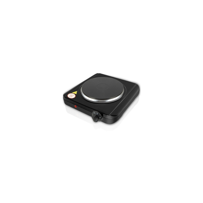 Telemax IdeaKitchen YQ-150A-Levels Μαύρο Μονή Εμαγιέ Εστία