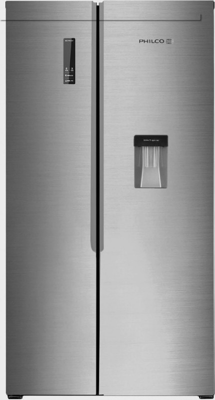 Philco PRSF 5628X1/WD Ψυγείο Ντουλάπα NoFrost Inox Υ177xΠ90xΒ70εκ.
