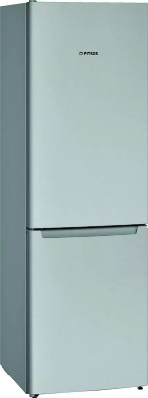 Pitsos Ψυγειοκαταψύκτης NoFrost Inox A+ PKNB36NLE0