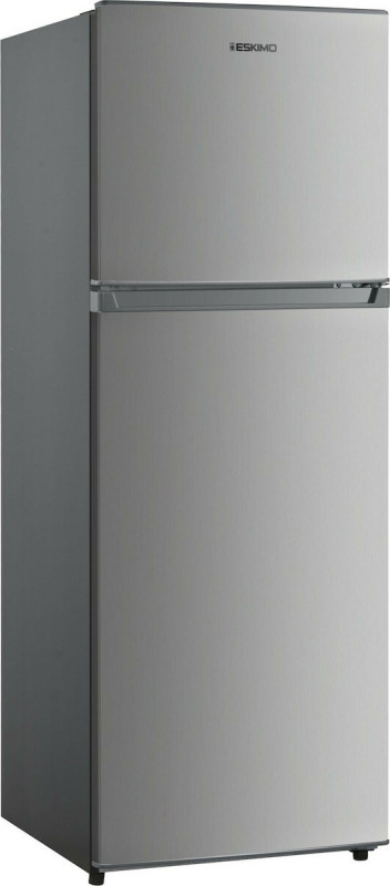 Ψυγείο Δίπορτο 198lt NoFrost Inox  Eskimo ES RTF197NFIN Εγγύηση 4 Έτη