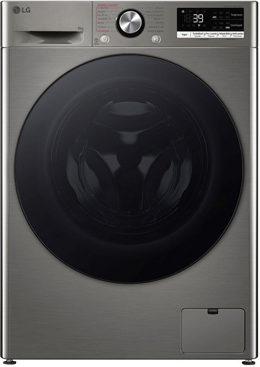Πλυντήριο Ρούχων LG 9kg F4R7009TSSB (ατμού με Wi-Fi) Inox TurboWash Model 2023
