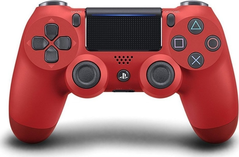 Sony DualShock 4 Controller V2 Ασύρματο για PS4 Κόκκινο (CUH-ZCT2E) Magma Red