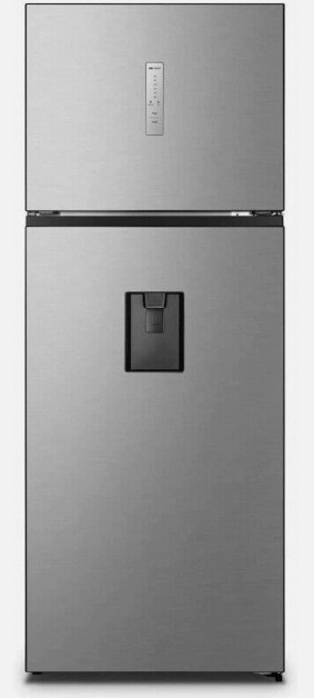 Hisense Ψυγείο Δίπορτο RT600N4WC2 568lt Total NoFrost Υ185xΠ70.5xΒ68.6εκ. Inox