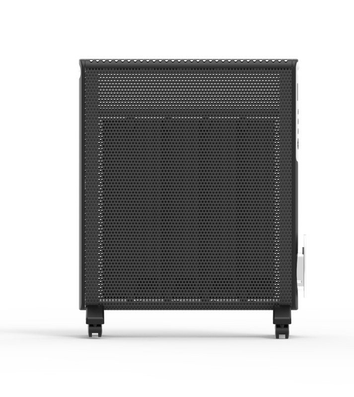 Singer MIR-6010 Μαύρος Mica Slim Θερμοπομπός Δαπέδου 2000W Έως 25m²