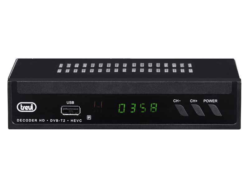 Trevi HE-3378 HD T2 Senior Ψηφιακός Δέκτης Mpeg-4 HD (720p) Σύνδεσεις SCART / HDMI / USB