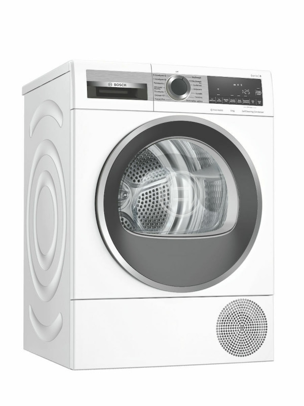 Bosch WQG245A9GR Στεγνωτήριο 9kg A++ με Αντλία Θερμότητας