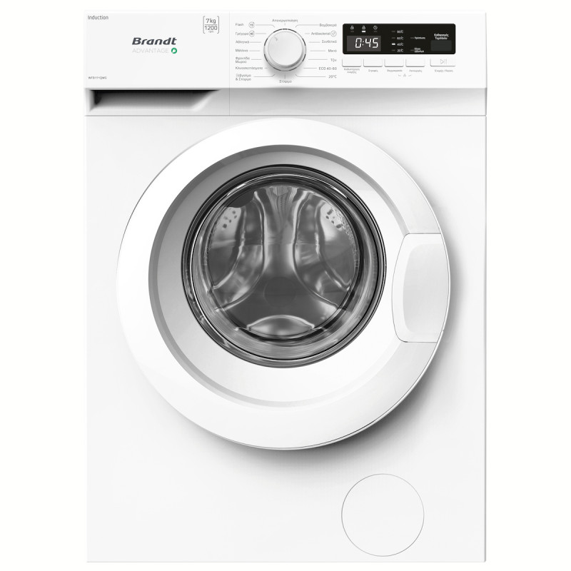 Brandt WFB171QW Πλυντήριο ρούχων 7kg με ατμό