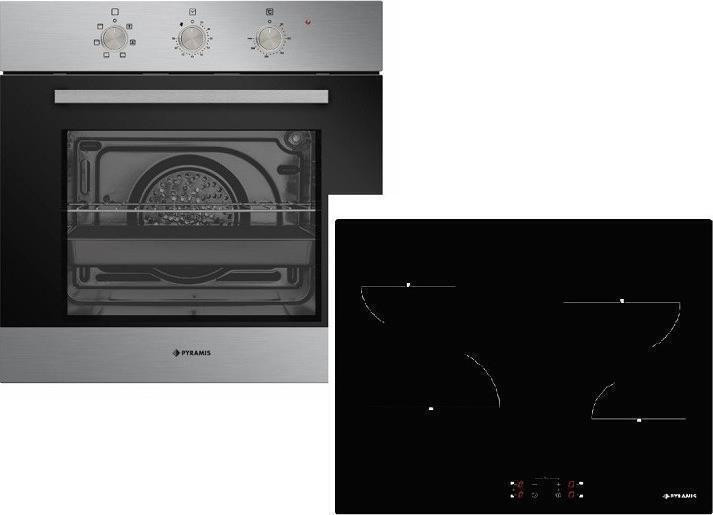 SET ΦΟΥΡΝΟΣ & ΕΣΤΙA PYRAMIS 731016 PK + PHC61410FMB 