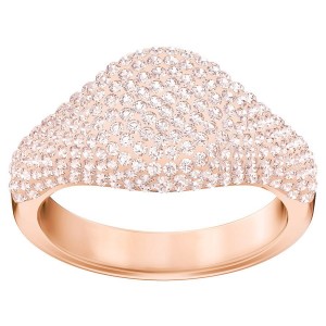Swarovski Δαχτυλίδι Νο55 Επίχρυσο Ροζ Χρυσό, Stone (5406219) 