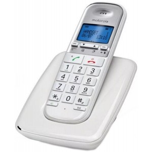 Ασύρματο Τηλέφωνο Motorola S3001 White 
