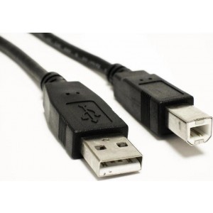 Καλώδιο Σύνδεσης Εκτυπωτή Akyga USB 2.0 Cable USB-A male - USB-B male 3m (AK-USB-12)