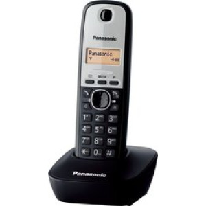 Panasonic KX-TG1611GRG Ασημί/Μάυρο