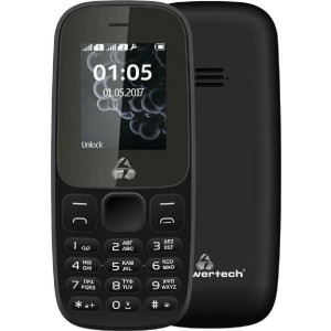 Κινητό με Κουμπιά Black Powertech Milly Small II NC PTM-28 Dual SIM 