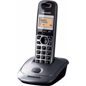 Panasonic KX-TG2511 Ασύρματο Τηλέφωνο με ανοιχτή ακρόαση Metallic Gray