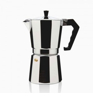 Μπρίκι Espresso 9cups Ασημί Haeger (CP-09A.008A)
