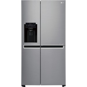LG GSL760PZUZ Ψυγείο Ντουλάπα 625lt NoFrost Υ179xΠ91.2xΒ73.8εκ. Inox