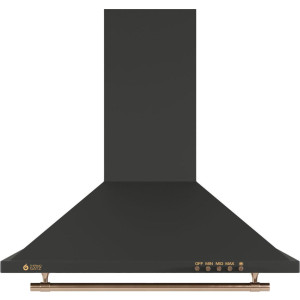 Thermogatz TGS 950 BL Rustic Απορροφητήρας Καμινάδα 60cm Μαύρος