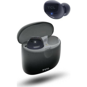 TCL SOCL500TWS In-ear Bluetooth Handsfree Ακουστικά με Αντοχή στον Ιδρώτα και Θήκη Φόρτισης Phantom Black 