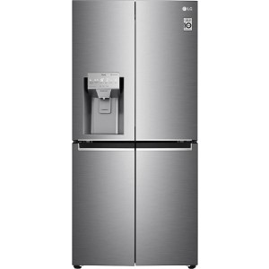 LG GML844PZAE Ψυγείο Ντουλάπα 506lt NoFrost Υ178.7xΠ83.5xΒ73.4εκ. Inox