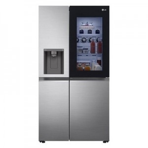 LG GSXV81PZLE Ψυγείο Ντουλάπα 635lt NoFrost Υ179xΠ91.3xΒ73.5εκ. Inox