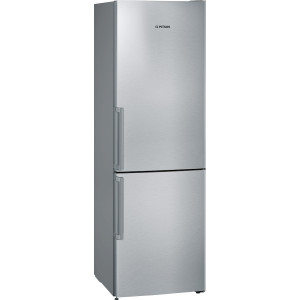 Pitsos Ψυγειοκαταψύκτης 368lt Total NoFrost Υ203xΠ60xΒ60εκ. Inox PKNB39VIDT 