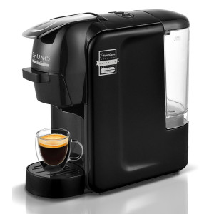 Bruno BRN-0124 Αυτόματη Μηχανή Espresso 1450W Πίεσης 19bar Μαύρη
