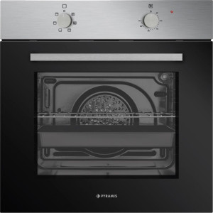 Pyramis 731006 SK Φούρνος άνω Πάγκου 73lt χωρίς Εστίες Π59.5εκ. Inox