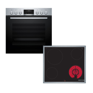 Εντοιχιζόμενο set κάτω παγκού BOSCH BA53CN03 (κουζίνα HEG537BS4 + NKF645GA2E)