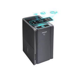 Toyotomi TDE-18BIVION Αφυγραντήρας με Συμπιεστή Ιονιστή και Wi-Fi 18lt Γκρι