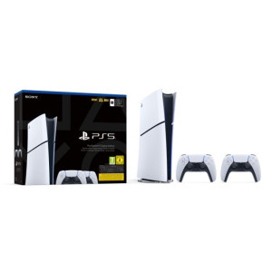Sony PlayStation 5 Slim Digital 1TB με 2o DualSense (Official Bundle)