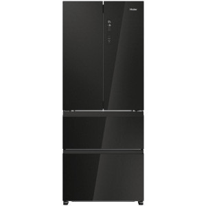 Ψυγειοκαταψύκτης Haier HFR3718ENGB Μαύρο E