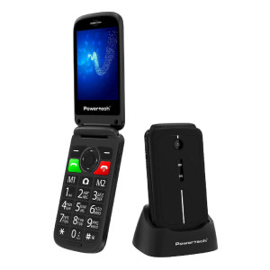 Κινητό Τηλέφωνο Powertech Sentry 2.8 PTM-40 Dual Sim Black