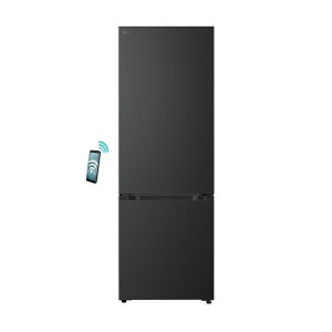 LG Ψυγειοκαταψύκτης 465lt Total NoFrost Υ203xΠ69.7xΒ70.4εκ. Μαύρος GBBW726DEV 