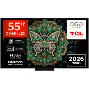 TCL Smart Τηλεόραση 55" 4K UHD QD-Mini LED C6K Pro HDR (2026) 55C6K Pro 