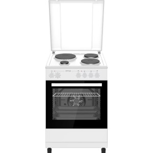 Omnys EH6807RW Κουζίνα 80lt Αερόθερμη με Εμαγιέ Εστίες Π60εκ. Κουζινα Εγγύηση 5 Έτη