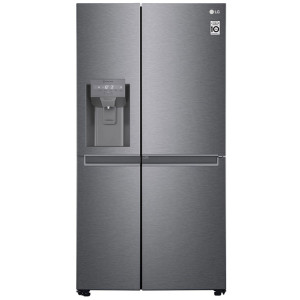 LG GSJV31DSXE Ψυγείο Ντουλάπα 634lt NoFrost Υ179xΠ91.3xΒ73.5εκ. Inox