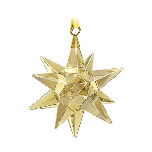 Swarovski Xmas Διακοσμητικό Στολίδι-Χρυσό Αστέρι 3d,Star Ornament Gold Tone(5064260)