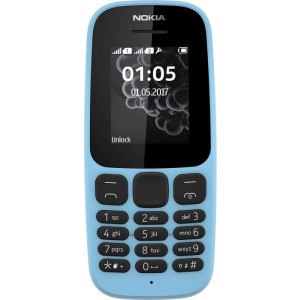 Κινητό Τηλέφωνο Nokia 105 2023 Dual Sim Cyan (TA-1557)