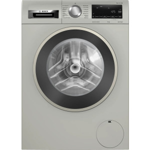 Bosch Πλυντήριο Ρούχων 9kg 1400 Στροφών Γκρι WGG244ZXGR