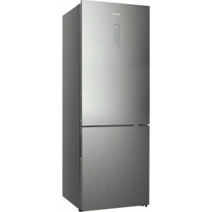 Hisense RB645N4BIE Ψυγειοκαταψύκτης 495lt Total NoFrost Υ200xΠ70.4xΒ69.5εκ. Inox Εγγύηση 5 Έτη